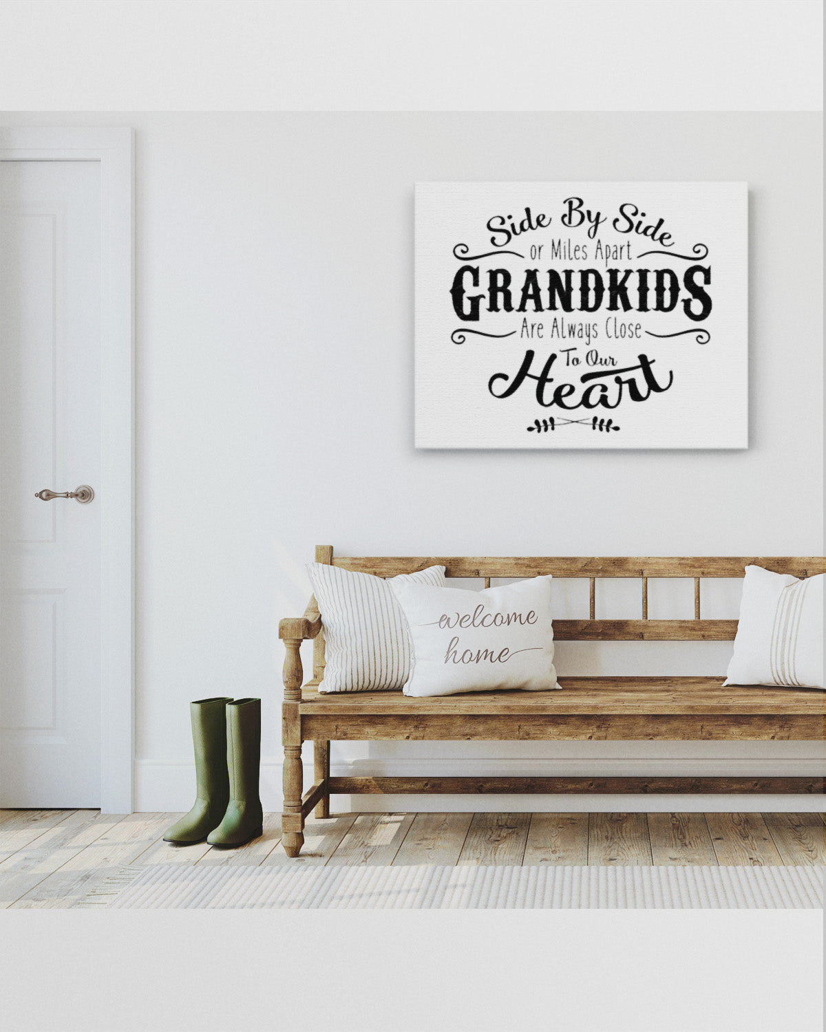 Grandparents Wall Art from Grandkids - Grandparents Day Gift Ideas - Best Gifts for Grandparents Wall Decor - Grandparent Gift - Gifts for Grandparents