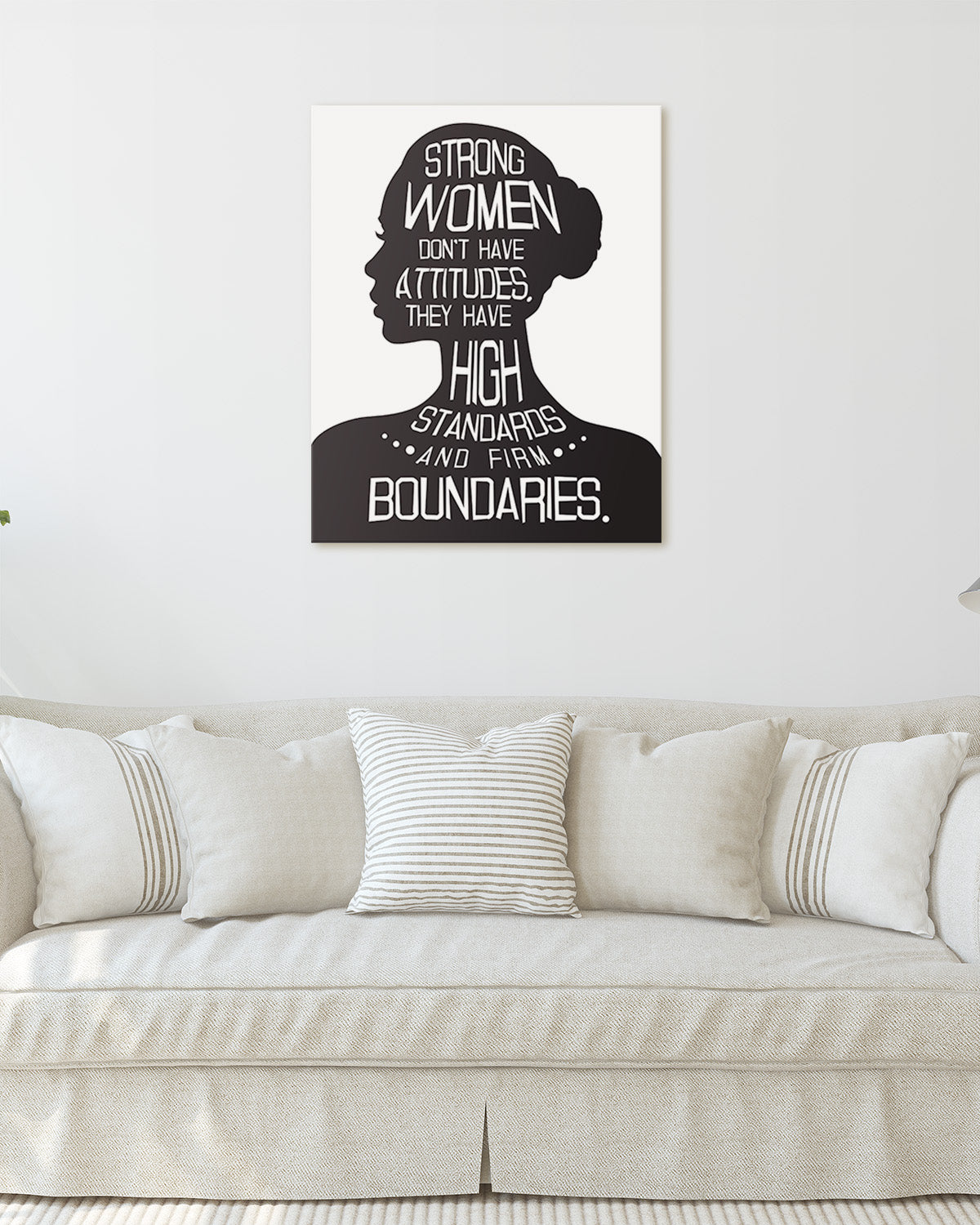 Motivational Gifts for Women, Teens, Girls - Inspirational Quotes for Females - Feminism Wall Art - Women Empowerment Wall Decor - Bedroom wall decor for women