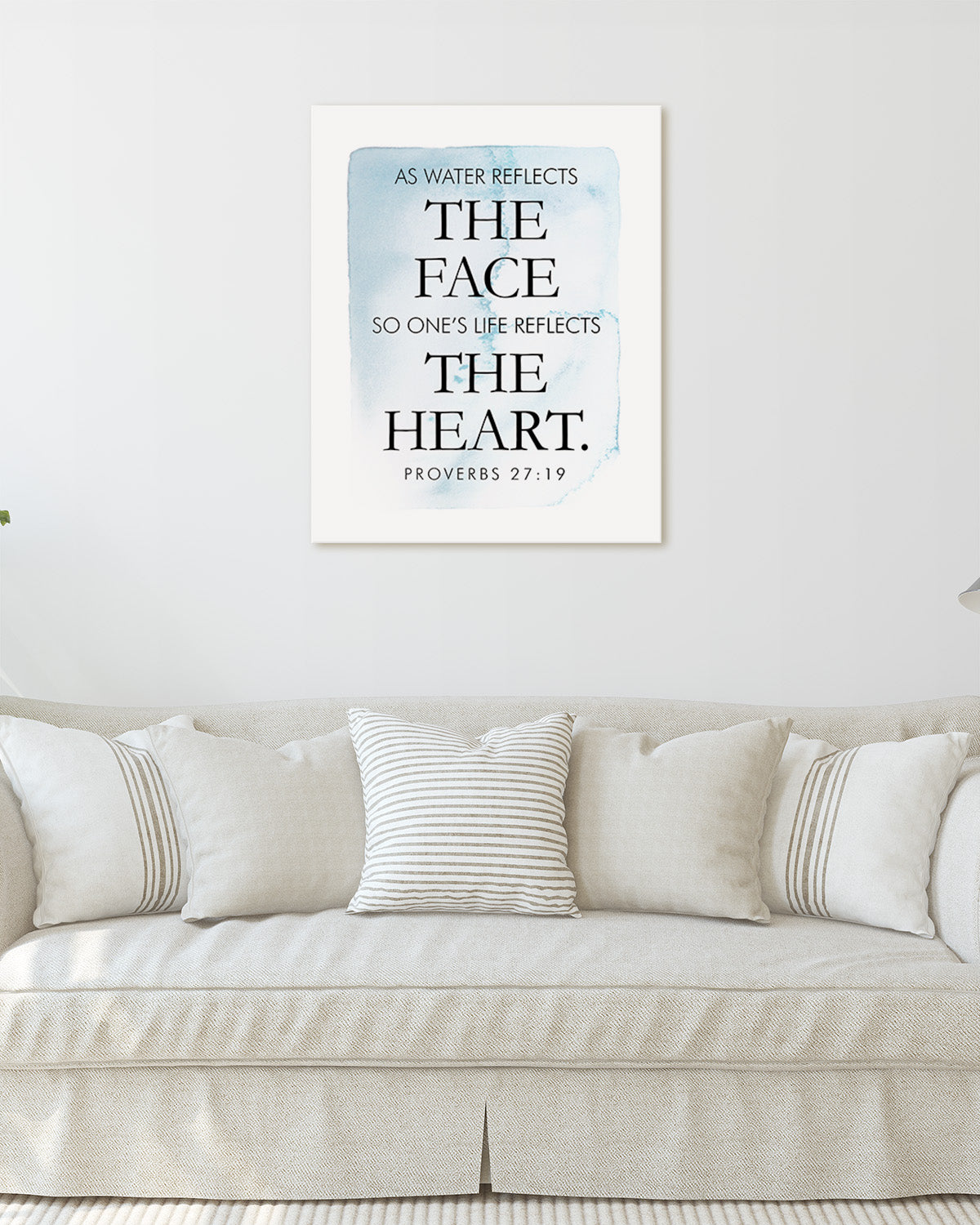 Scripture Wall Art - Bible Verses Wall Decor - Religios Wall Decor