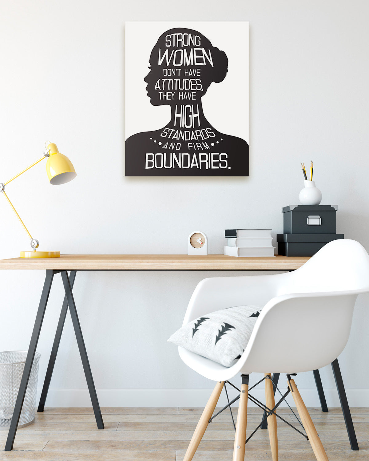 Motivational Gifts for Women, Teens, Girls - Inspirational Quotes for Females - Feminism Wall Art - Women Empowerment Wall Decor - Bedroom wall decor for women