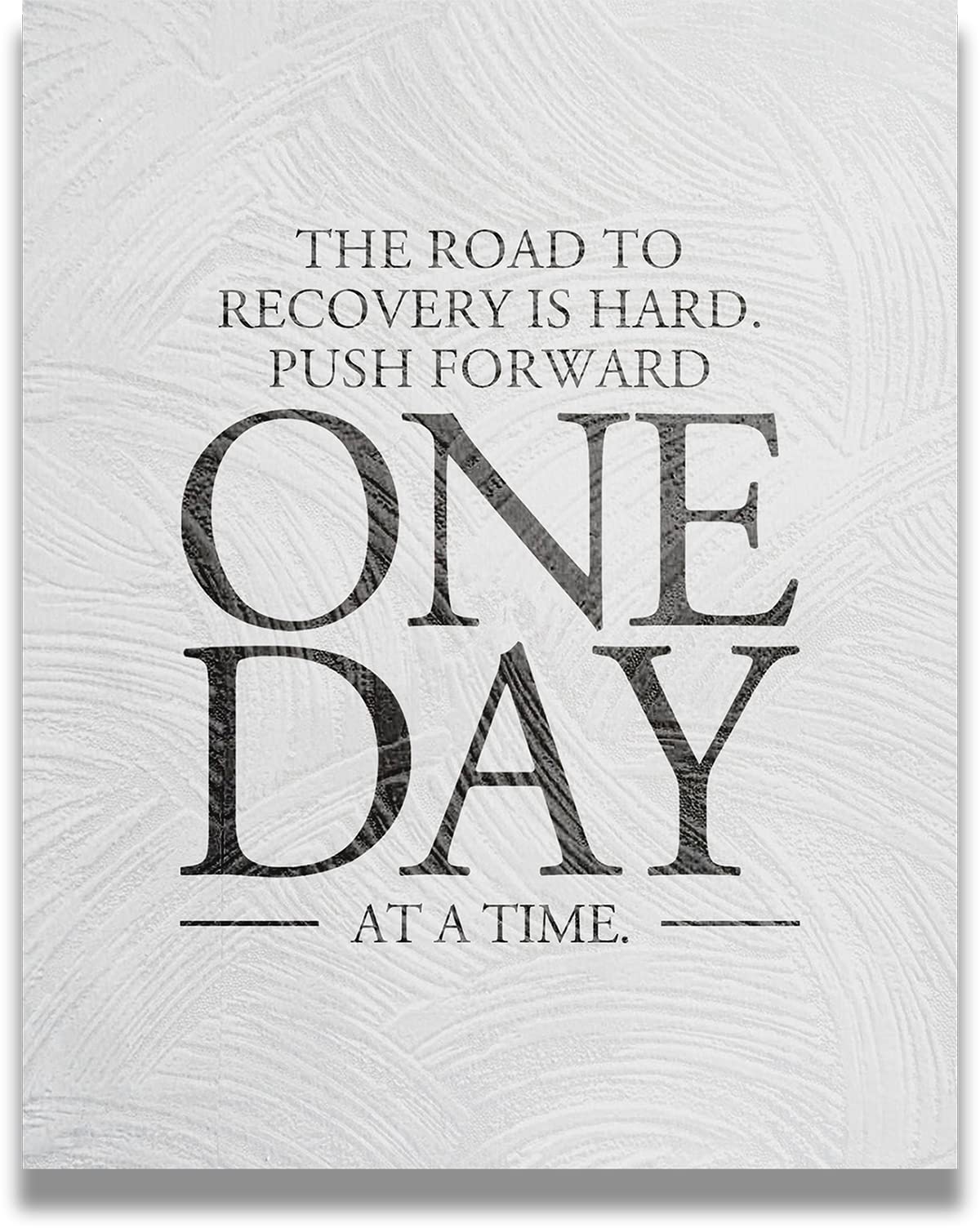 Govivo Sober - Recovery gifts for men and women - Sobriety wall art - Drug and alcohol recovery encouragement room decor - Addiction office decor