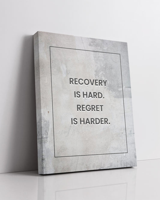 Govivo Sober - Recovery gifts for men and women - Sobriety room decor - Drug and alcohol recovery encouragement wall art - Addiction office decor