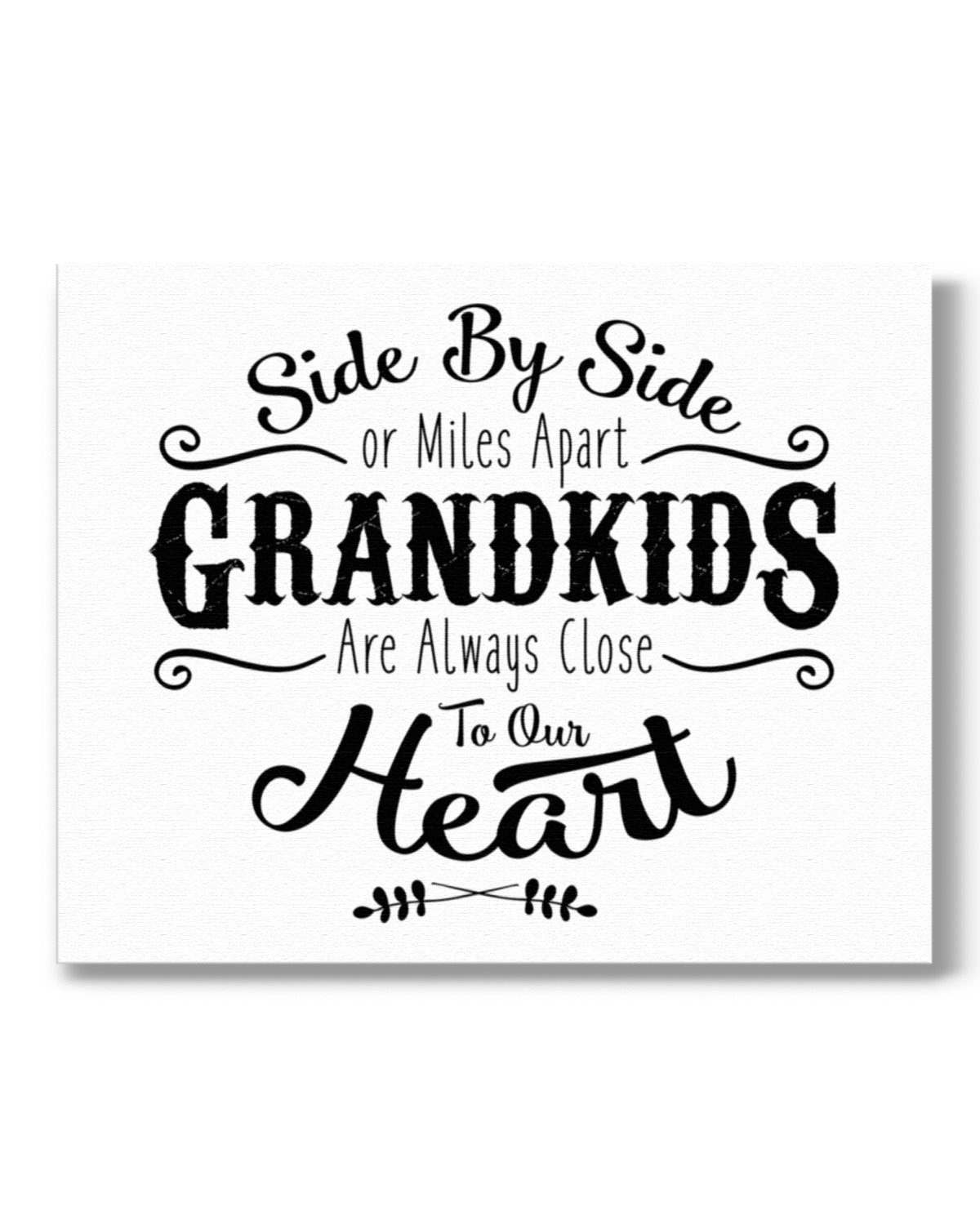 Grandparents Wall Art from Grandkids - Grandparents Day Gift Ideas