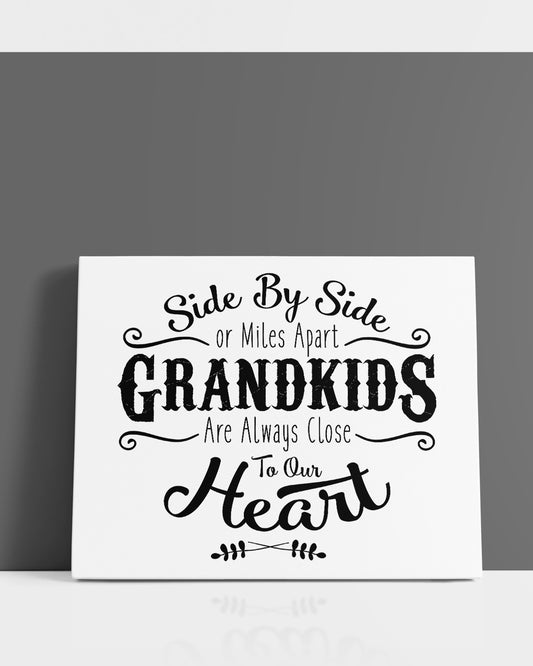 Grandparents Wall Art from Grandkids - Grandparents Day Gift Ideas - Best Gifts for Grandparents Wall Decor - Grandparent Gift - Gifts for Grandparents