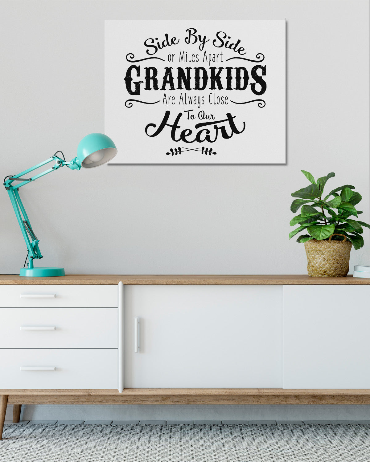 Grandparents Wall Art from Grandkids - Grandparents Day Gift Ideas