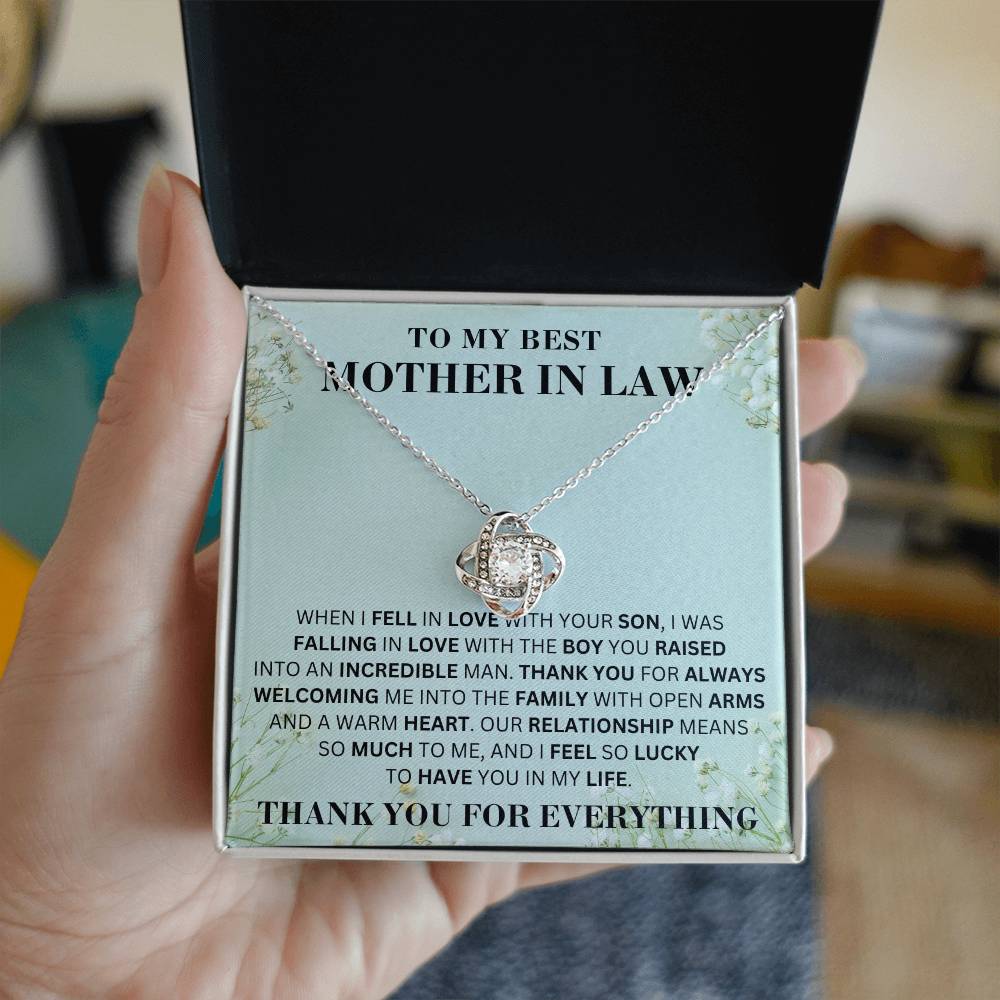 [Almost Sold Out] Mother In Law  - Lucky To Have You  - Love Necklace