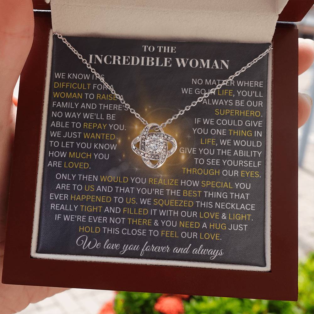 [Almost Sold Out] Incredible Woman - Love & Light  - Love Necklace