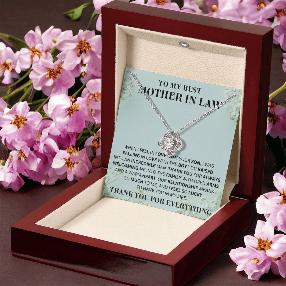 [Almost Sold Out] Mother In Law  - Lucky To Have You  - Love Necklace