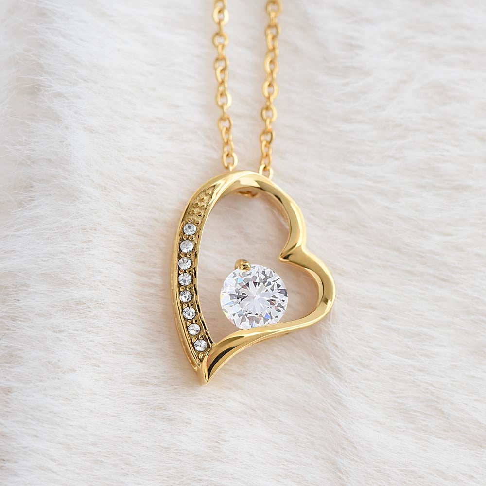[ALMOST SOLD OUT] TO MY SOULMATE  - LOVE YOU LONGER - FOREVER LOVE NECKLACE