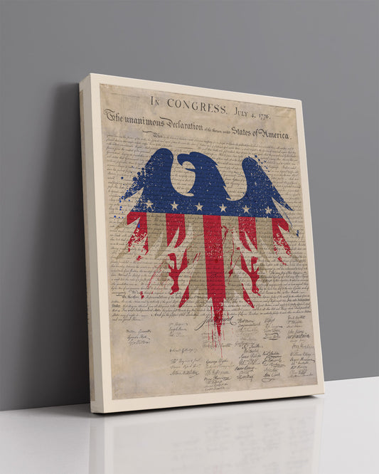 US Declaration of Independence - Wall Decor Art Print - Unframed artwork printed on your choice of photographic paper, poster or canvas