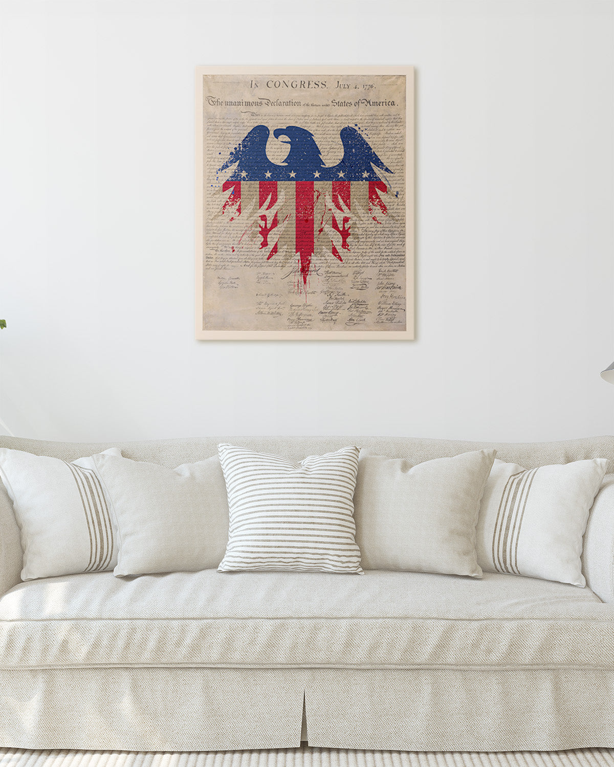 US Declaration of Independence - Wall Decor Art Print - Unframed artwork printed on your choice of photographic paper, poster or canvas