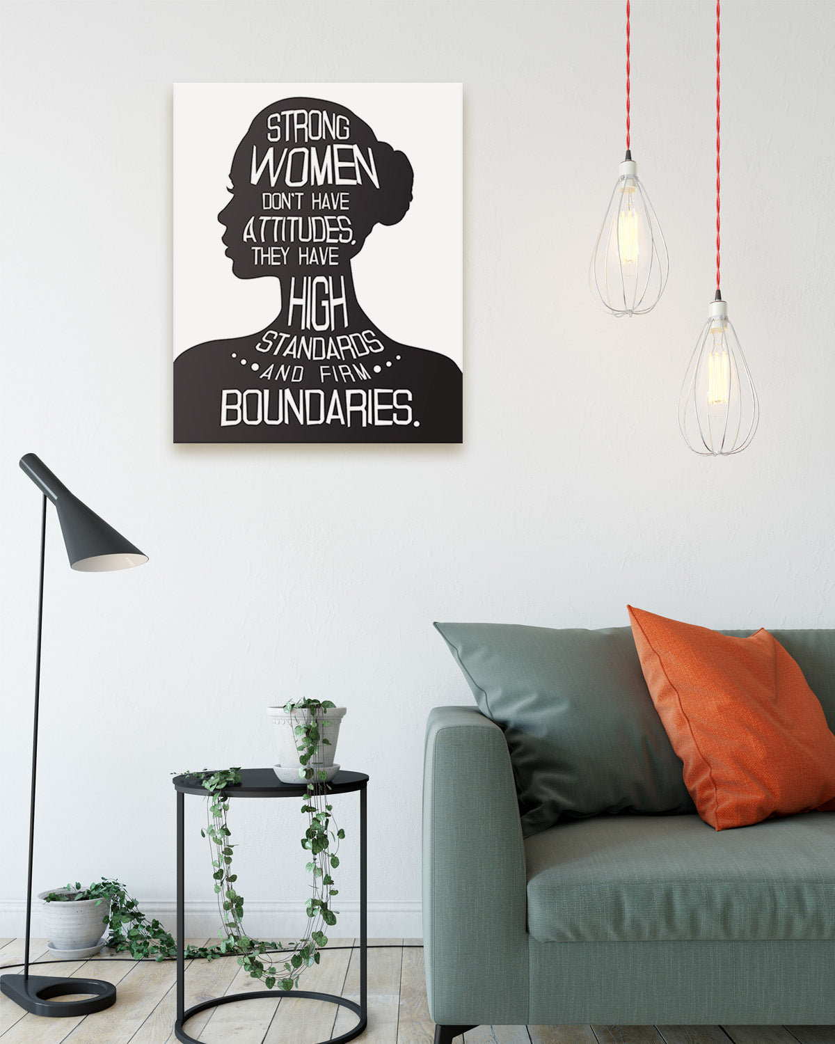 Motivational Gifts for Women, Teens, Girls - Inspirational Quotes for Females - Feminism Wall Art - Women Empowerment Wall Decor - Bedroom wall decor for women
